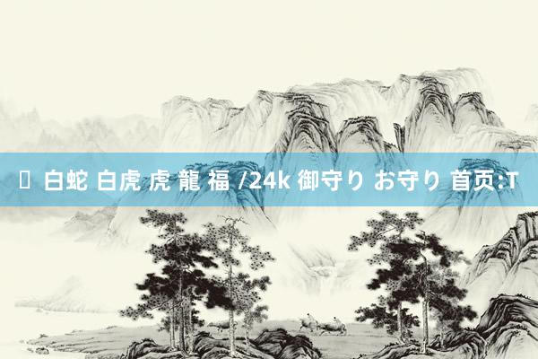 ✨白蛇 白虎 虎 龍 福 /24k 御守り お守り 首页:T